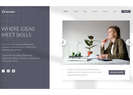 Κατασκευή onepage ιστοσελίδας